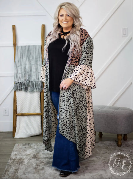 Betty Rubble Leopard G&E Duster